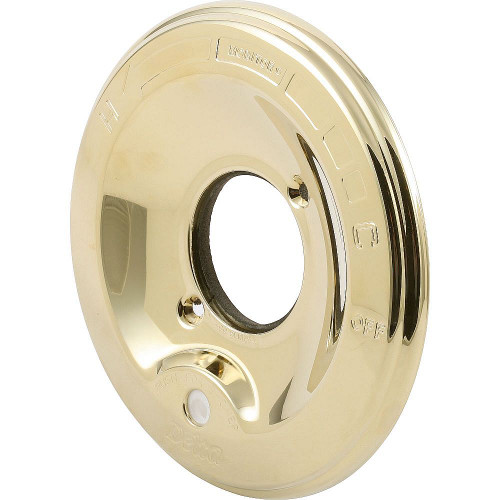 Escutcheon in Brilliance Polished Brass