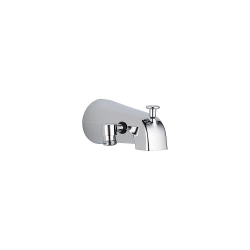 5-1/4" Diverter Tub Spout with Hand Shower Connection in Polished Chrome