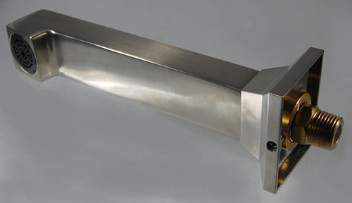 Shower and Bath Trim Spout for Lloyd Shower Faucets in Polished Nickel