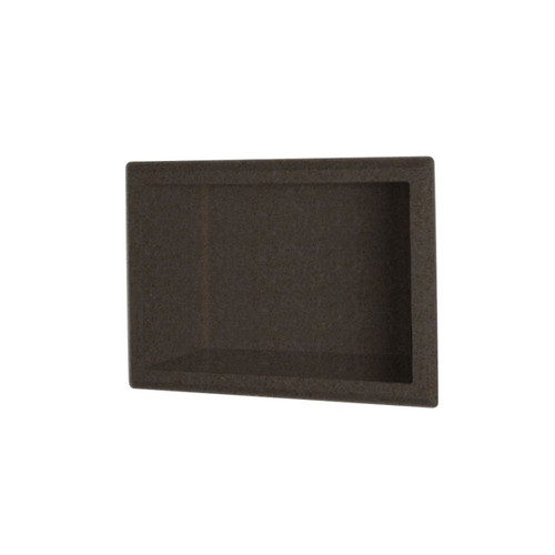 4.125-in D x 7.5-in W x 10.75-in H Solid Surface Soap Dish in Canyon