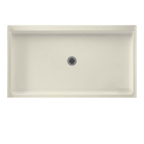 34-in D x 60-in W x 5.5-in H Veritek Shower Base in Bone