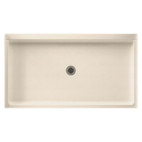 60.375-in W x 32.188-in D x 5.5-in H Solid Surface Shower Base in Tahiti Sand