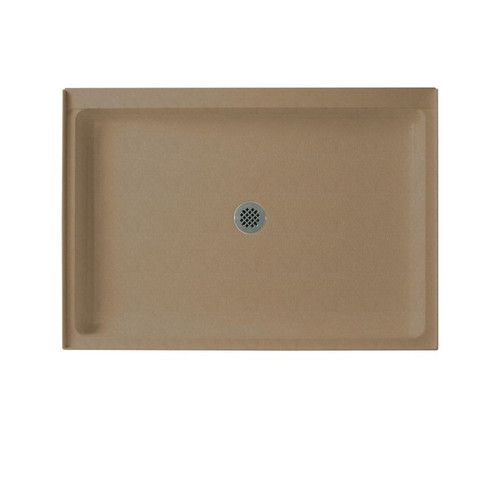 42.375-in W x 34.188-in D x 5.5-in H Solid Surface Shower Base in Barley
