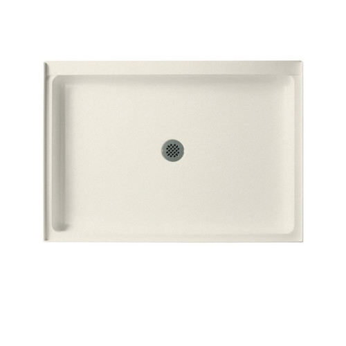 42.375-in W x 34.188-in D x 5.5-in H Solid Surface Shower Base in Glacier