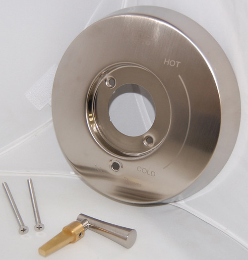 Face Plate Assembly in Brushed Nickel