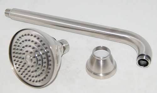 Shower Head Assembly in Brushed Nickel