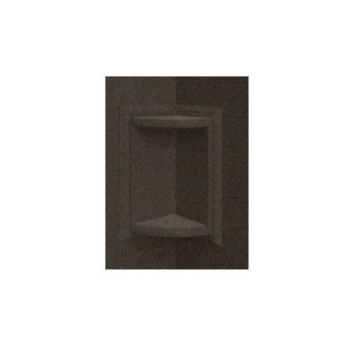 5.75-in D x 5.75-in W x 11-in H Solid Surface Soap Dish in Canyon
