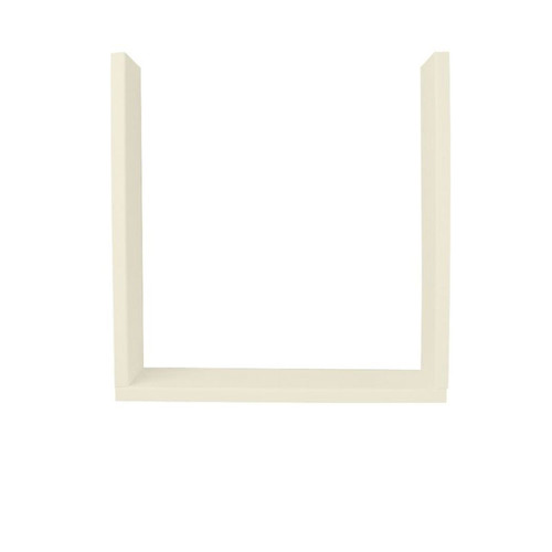 10-in D x 36-in W x 36-in H Solid Surface Window Trim Kit in Bone