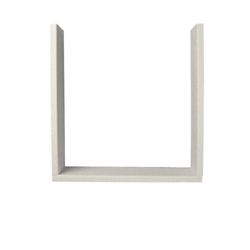 10-in D x 36-in W x 36-in H Solid Surface Window Trim Kit in Tahiti Matrix
