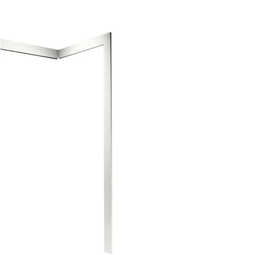 3.875-in W x 105-in H Solid Surface Trim Kit in Tahiti White