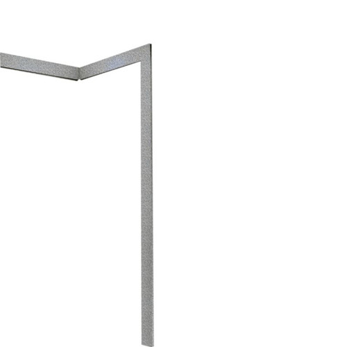 3.875-in W x 105-in H Solid Surface Trim Kit in Gray Granite