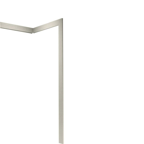 3.875-in W x 105-in H Solid Surface Trim Kit in Glacier