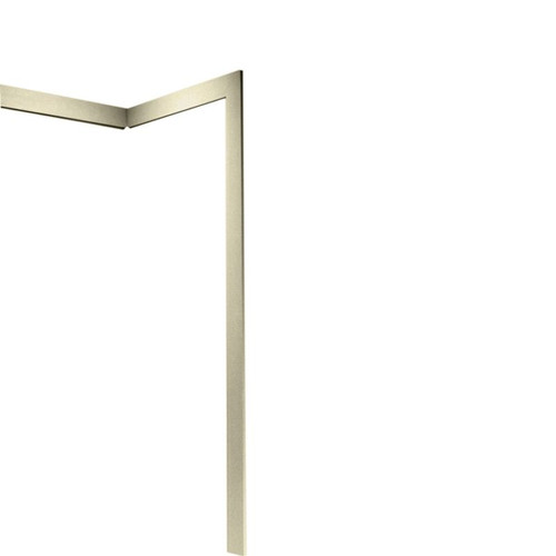 3.875-in W x 74-in H Solid Surface Trim Kit in Bone
