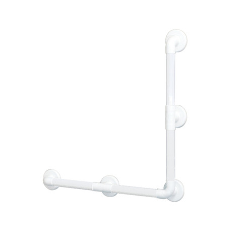 01925WH Heavy Duty 90 Grab Bar in White