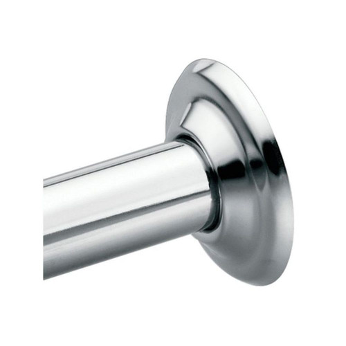 5ft Shower Rod Set (Plated) in Stainless Steel