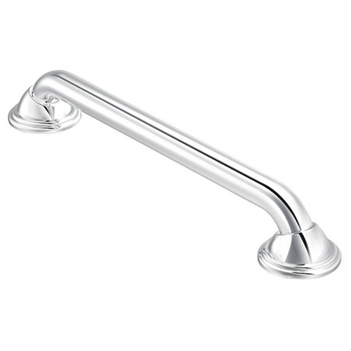 Creative Specialties LR8724D2CH 24in x 1-1/4in Grab Bar in Chrome