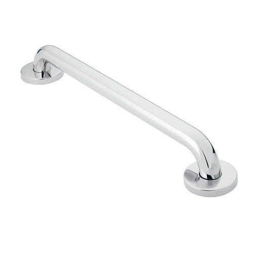 24in x 1-1/4in Grab Bar in Polished Stainless Steel 24in x 1-1/4in Grab Bar in Polished Stainless Steel