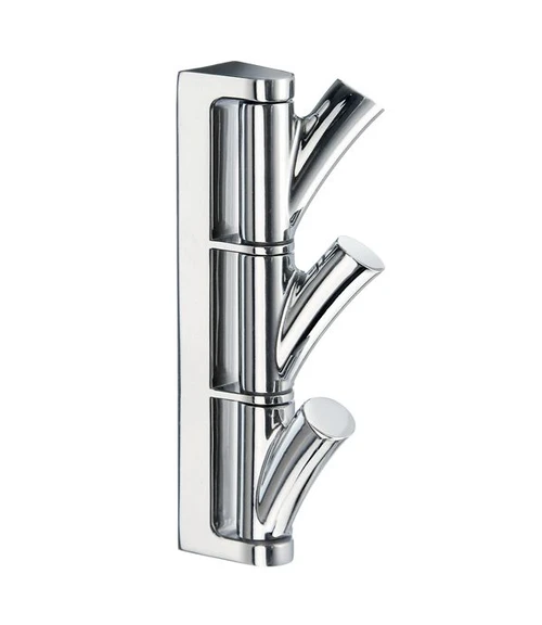 Triple Swivel Hook in Polished Chrome