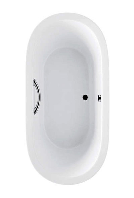 Toto ABY794N#01N Nexus Acrylic Soaker With Center Drain