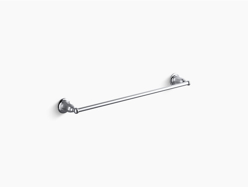 Kohler K-13501-CP 24-in Towel Bar in Polished Chrome in Polished Chrome Kohler K-13501-CP 24-in Towel Bar in Polished Chrome in Polished Chrome