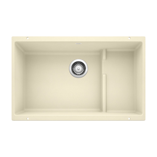 18.125-In X 28.75-In Single-Basin Granite Undermount Residential Kitchen Sink in Biscuit