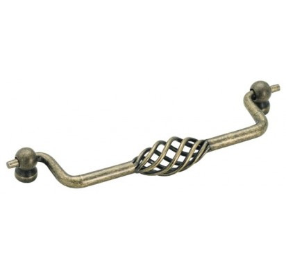 Pull 6-5/16" CC in Weathered Brass