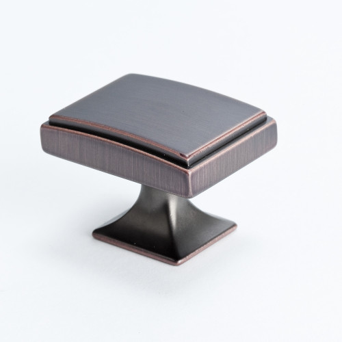Knob 1-9/16 x 1-1/8" in Verona Bronze Knob 1-9/16 x 1-1/8" in Verona Bronze