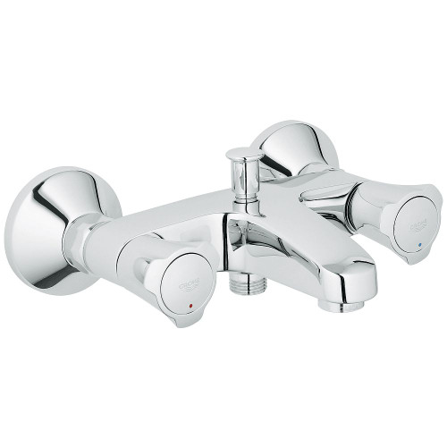 25450001 Costa L 1/2" Bath/Shower Mixer in StarLight Chrome