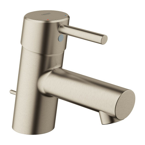 Grohe 34702EN1 Concetto Single-Handle XS-Size Bathroom Faucet in Brushed Nickel Grohe 34702EN1 Concetto Single-Handle XS-Size Bathroom Faucet in Brushed Nickel