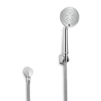 4-1/2-in Low Flow Multi Function Handheld Shower in Polished Chrome