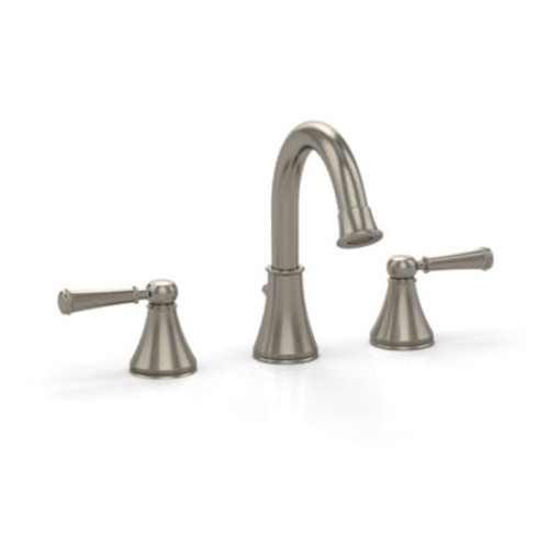 Toto TL220DD1H12#BN Widespread Lavatory Faucet with Lever Handles in Brushed Nickel Toto TL220DD1H12#BN Widespread Lavatory Faucet with Lever Handles in Brushed Nickel