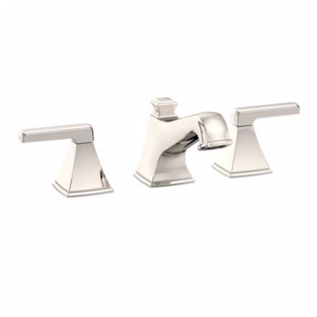 Widespread Bathroom Faucet in Polished Nickel, 1.2 GPM
