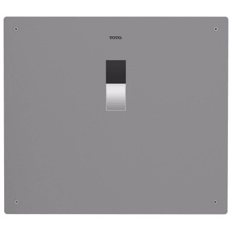 High-Efficiency Concealed Toilet Flush Valve with Back Spud Wall Inlet in Stainless Steel, 1.28 GPF