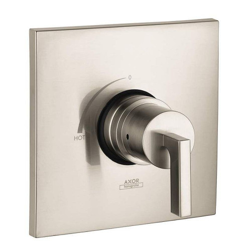 Axor 39414821 Pressure Balanced Valve Trim - Less Valve in Brushed Nickel Axor 39414821 Pressure Balanced Valve Trim - Less Valve in Brushed Nickel