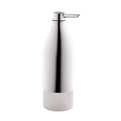 Soap Lotion Dispenser Wall Mounted with 16oz Capacity in Chrome