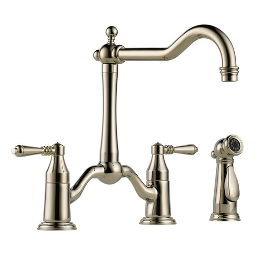 Bridge-in with Side Spray in Polished Nickel