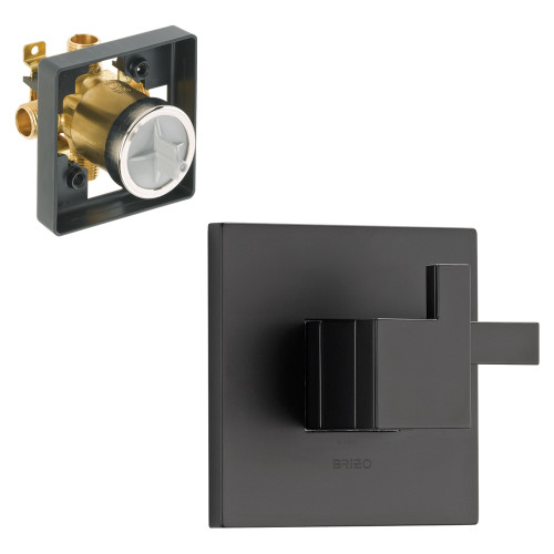 KS60080-R-BL Shower Trim Kit in Matte Black