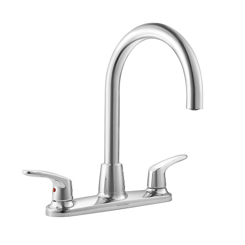 Colony Pro 2-Handle Kitchen Faucet with High-Arc Swivel Spout in Polished Chrome Colony Pro 2-Handle Kitchen Faucet with High-Arc Swivel Spout in Polished Chrome