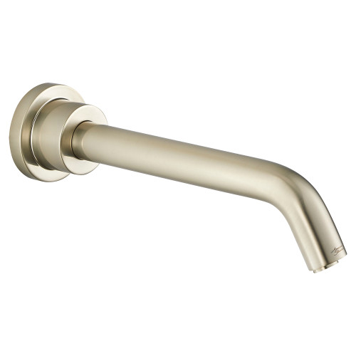 0.5 GPM Wall-Mount Sensor-Operated Faucet with DC Battery Powered in Brushed Nickel