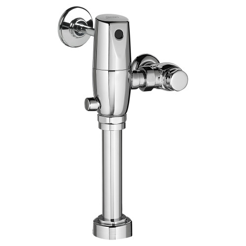 1.6 / 1.1 GPF Base Model Exposed AC Toilet Flush Valve with Dual Flush in Polished Chrome