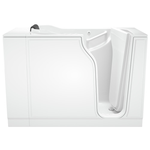 30-in. x 52-in. Walk-In Air Spa and Whirlpool Massage Bathtub with Right-Hand Drain in White