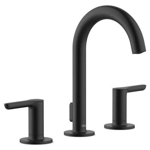 Widespread Faucet with Lever Handles in Matte Black Widespread Faucet with Lever Handles in Matte Black