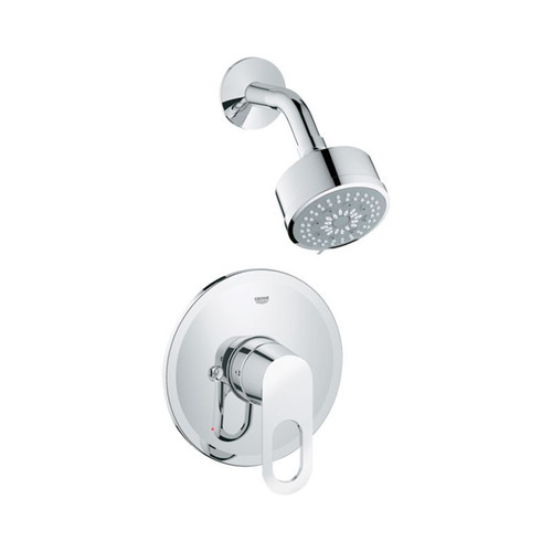 Shower Set in Chrome