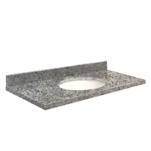 37-in x 22-in Bathroom Vanity Top with Eased Edge in Overture