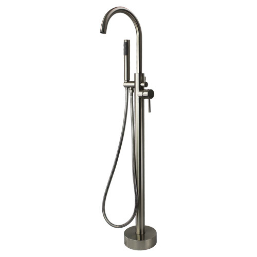 Transolid T4200-BN Free Standing Tub Filler With Hand Shower, Brushed Nickel Transolid T4200-BN Free Standing Tub Filler With Hand Shower, Brushed Nickel
