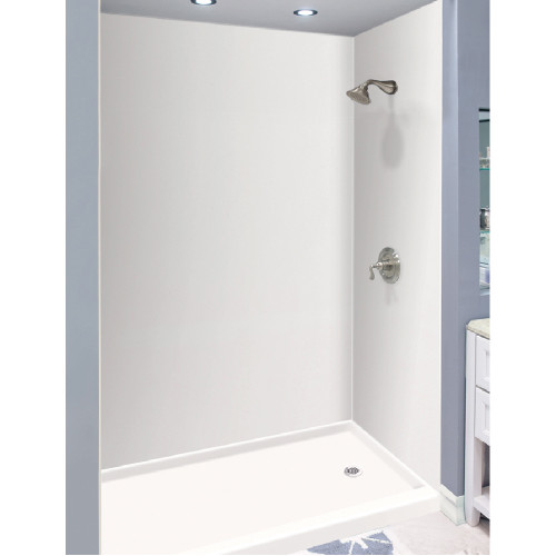 EWK603696-31 Expressions 36" X 60" X 96" 3-Piece Tub/Shower Wall Kit, In White