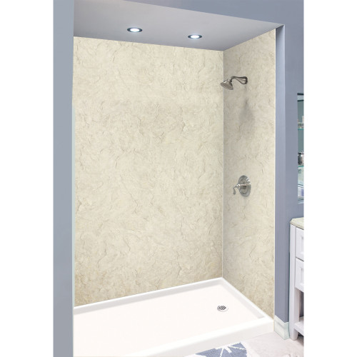 Transolid EWK603696-44 Expressions 36" X 60" X 96" 3-Piece Tub/Shower Wall Kit, In Sea Fog Transolid EWK603696-44 Expressions 36" X 60" X 96" 3-Piece Tub/Shower Wall Kit, In Sea Fog