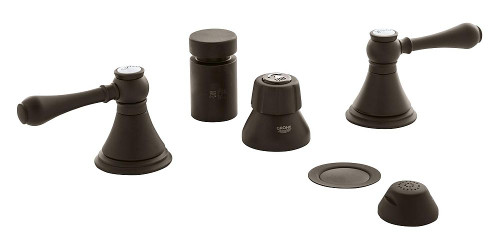 3-Hole Wideset Bidet Mixer in Oil Rubbed Bronze