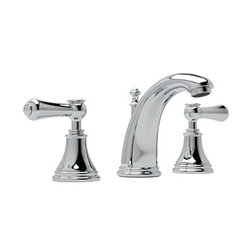 Rohl U.3712LS-APC-2 Widespread Bathroom Faucet in Polished Chrome Rohl U.3712LS-APC-2 Widespread Bathroom Faucet in Polished Chrome
