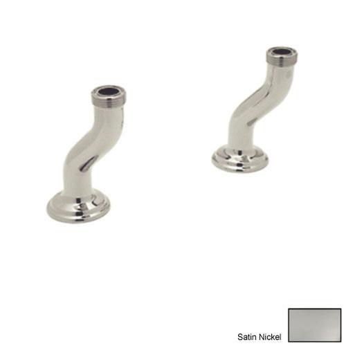 Deck Pillar Unions in Satin Nickel